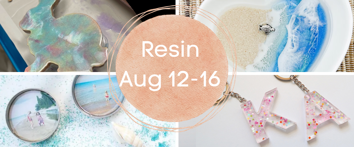 Pinspiration Summer Camp 2024 ~ Week 9: Creating with Resin | Ages 10+