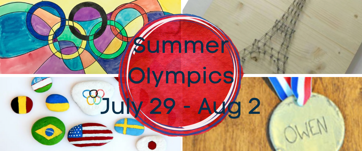 Pinspiration Summer Camp 2024 ~ Week 7: Summer Olympics | Ages 6-9